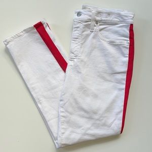 Madewell Stovepipe Tuxedo Jeans